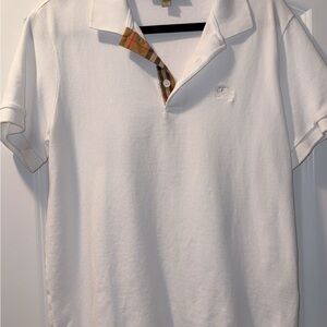 Men's White Polo Shirt